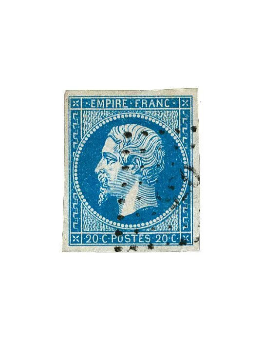 n° 11/12/13A/14A/15/16/17B obl. (Qualité : B) - Napoléon III (Empire Non dentelé)