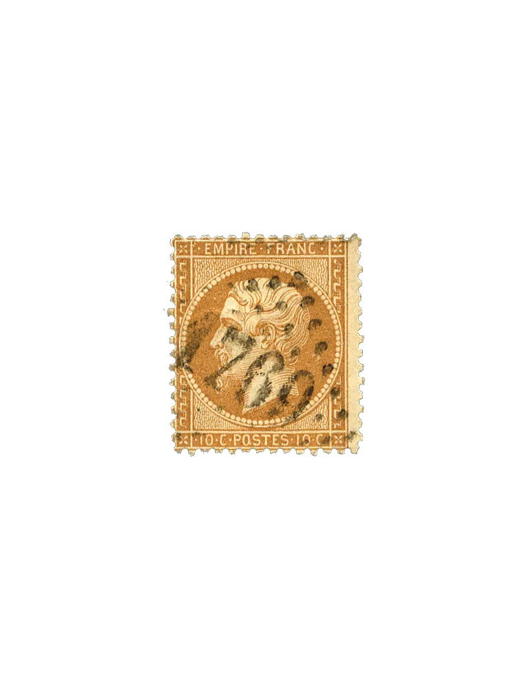 n° 19/24 obl. (Qualité : B) - Napoléon III (Empire non lauré)