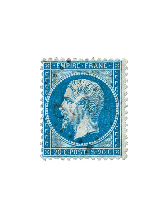 n° 19/24 obl. (Qualité : B) - Napoléon III (Empire non lauré)