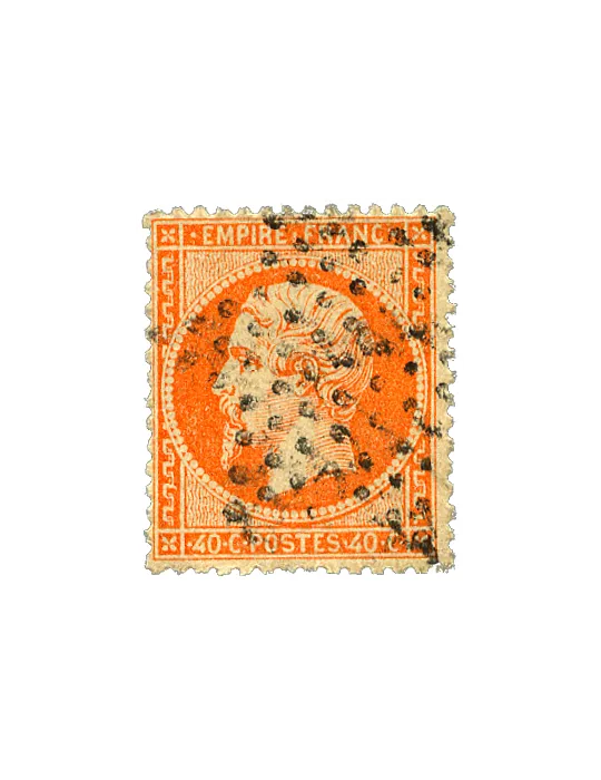 n° 19/24 obl. (Qualité : B) - Napoléon III (Empire non lauré)