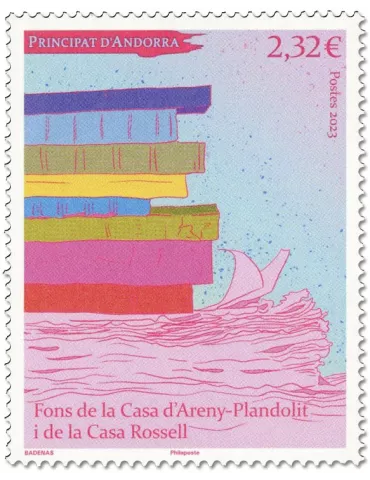 n° 898 - Timbre ANDORRE Poste