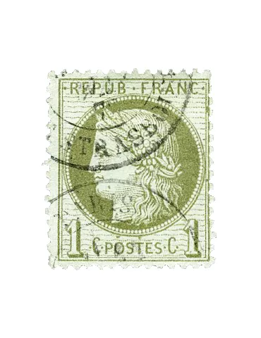 n° 50/60A obl. (Qualité : B) - Type Cérès dentelé (IIIe République) 2