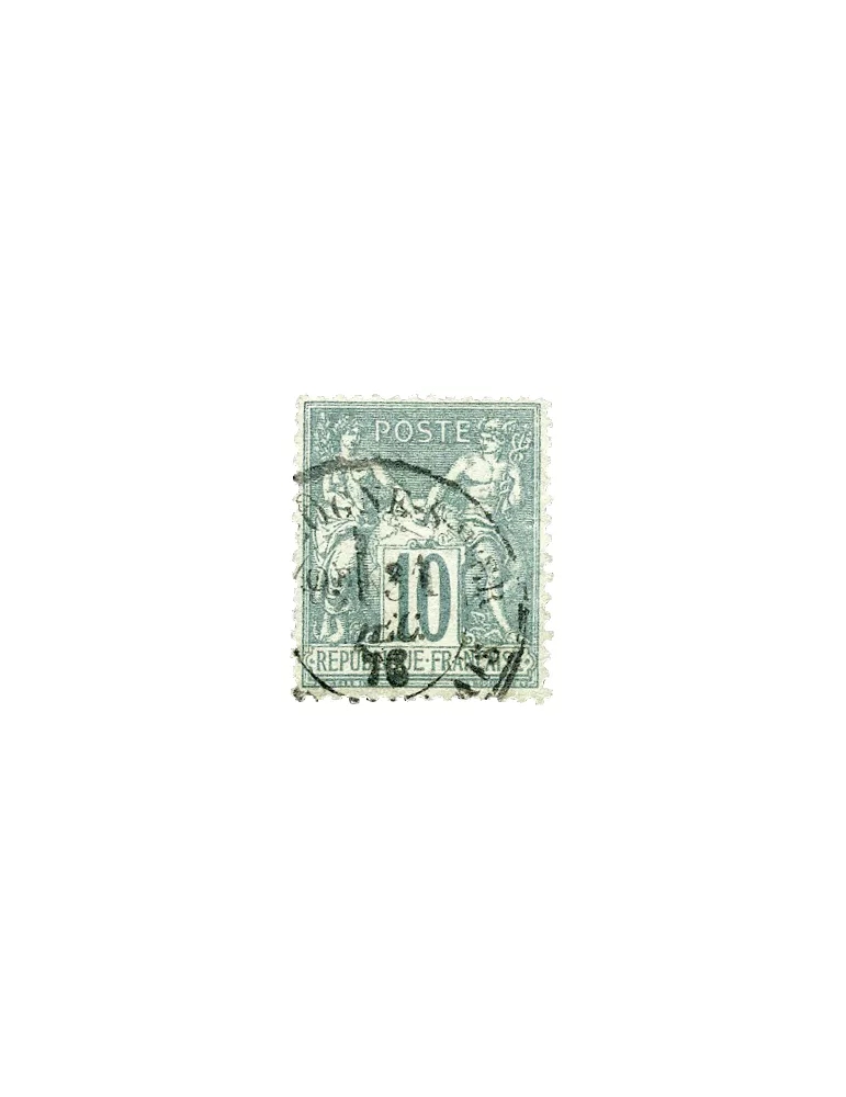 n° 61/72 obl. (Qualité : B) - Type Sage (Type I)