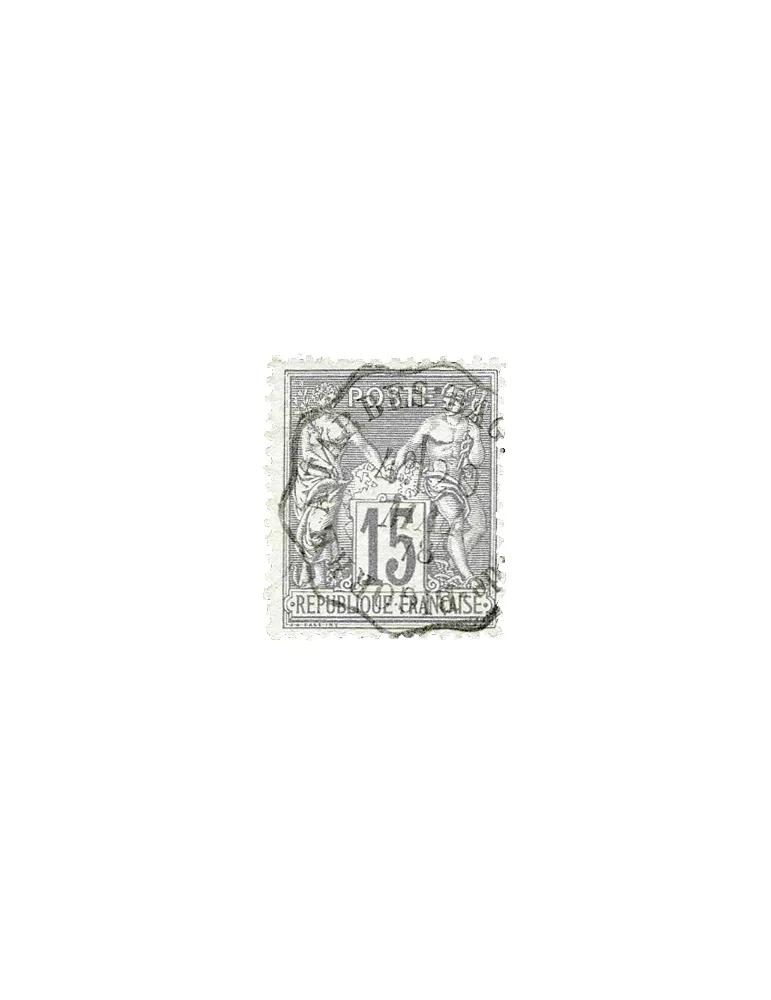 n° 61/72 obl. (Qualité : B) - Type Sage (Type I)