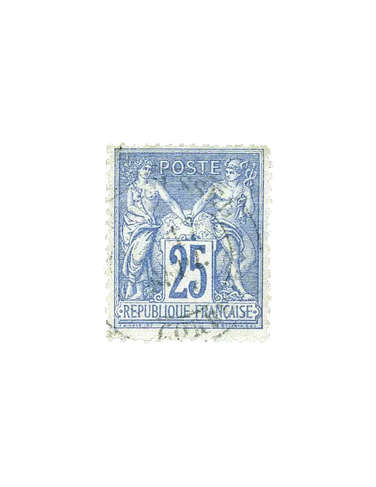 n° 74/82 obl. (Qualité : B) - Type Sage (Type II)