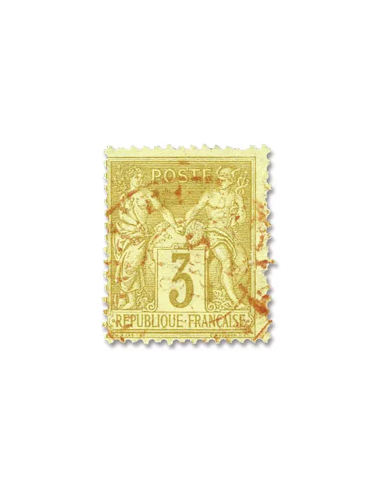 n° 83, 85/95 obl. (Qualité : B) - Type Sage