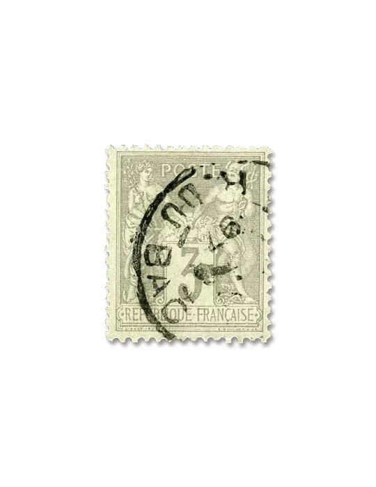 n° 83, 85/95 obl. (Qualité : B) - Type Sage