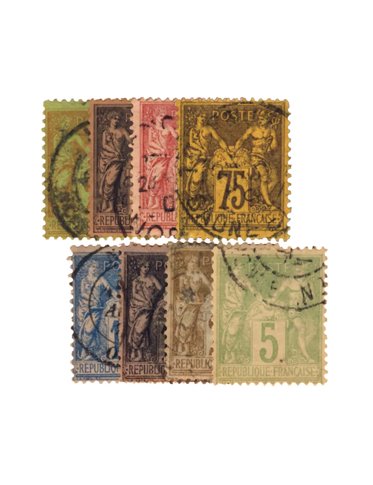 n° 96/106 obl. (Qualité : B) - Type Sage