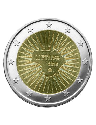 2 EURO COMMEMORATIVE 2025 : LITUANIE (Défense Nationale)