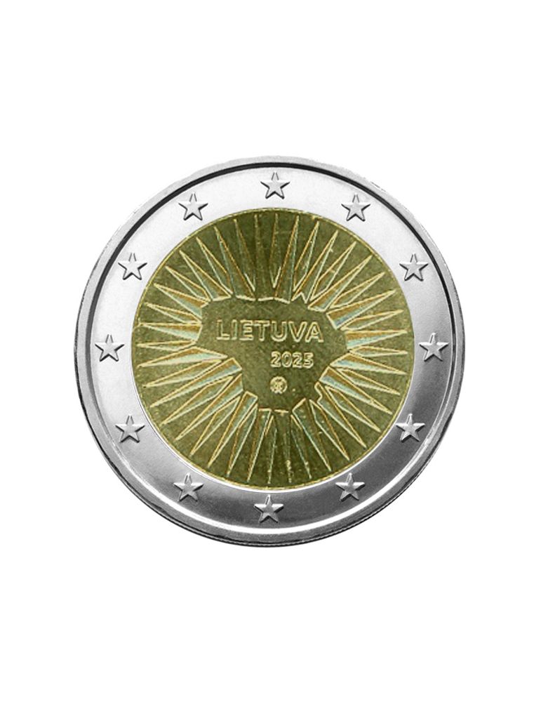 2 EURO COMMEMORATIVE 2025 : LITUANIE (Défense Nationale)