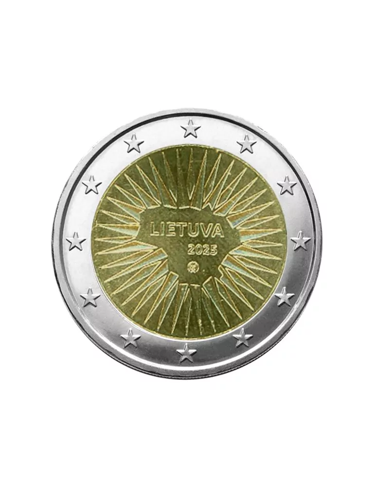 2 EURO COMMEMORATIVE 2025 : LITUANIE (Défense Nationale)
