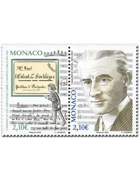 n° 3490/3491 - Timbre MONACO Poste