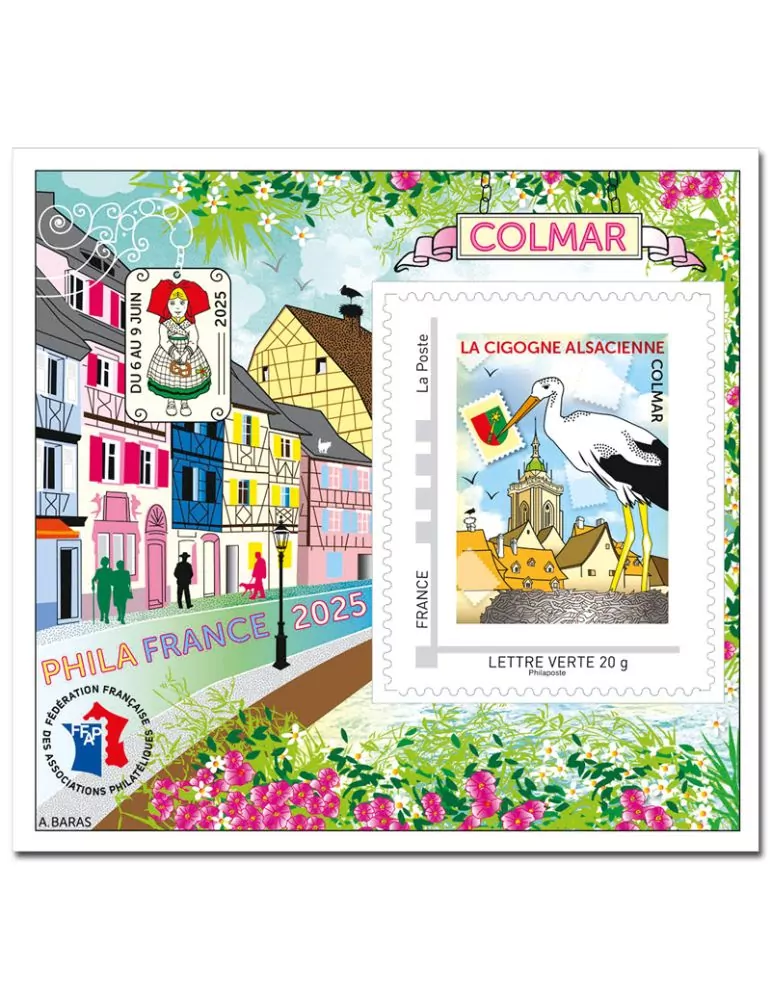 n° 25 - Timbre France FFAP