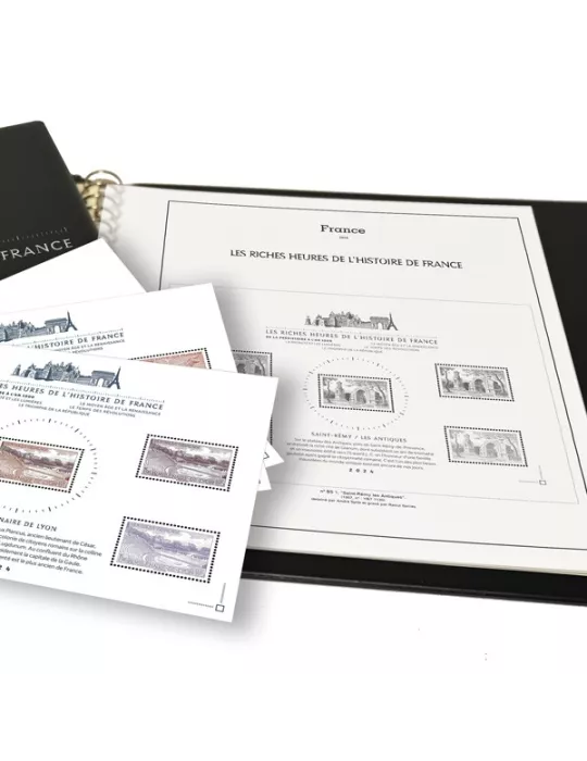 LES RICHES HEURES DE L´HISTOIRE : Album SUPRA accompagné des pages d´album (2024)