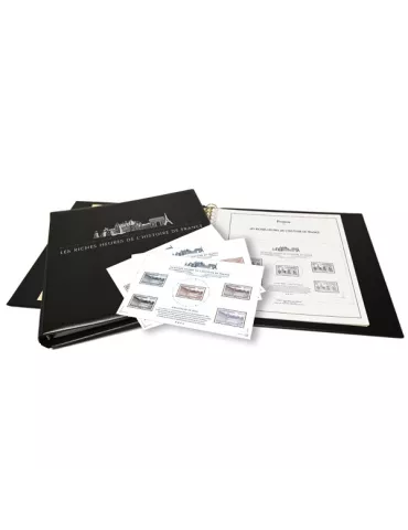 LES RICHES HEURES DE L´HISTOIRE : Album SUPRA accompagné des pages d´album (2024)