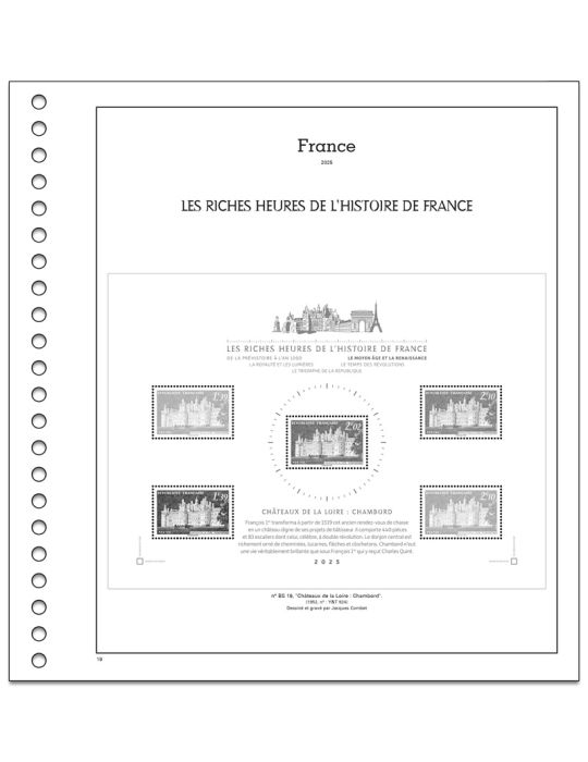 LES RICHES HEURES DE L´HISTOIRE DE FRANCE SC : 2025 (JEUX AVEC POCHETTES)