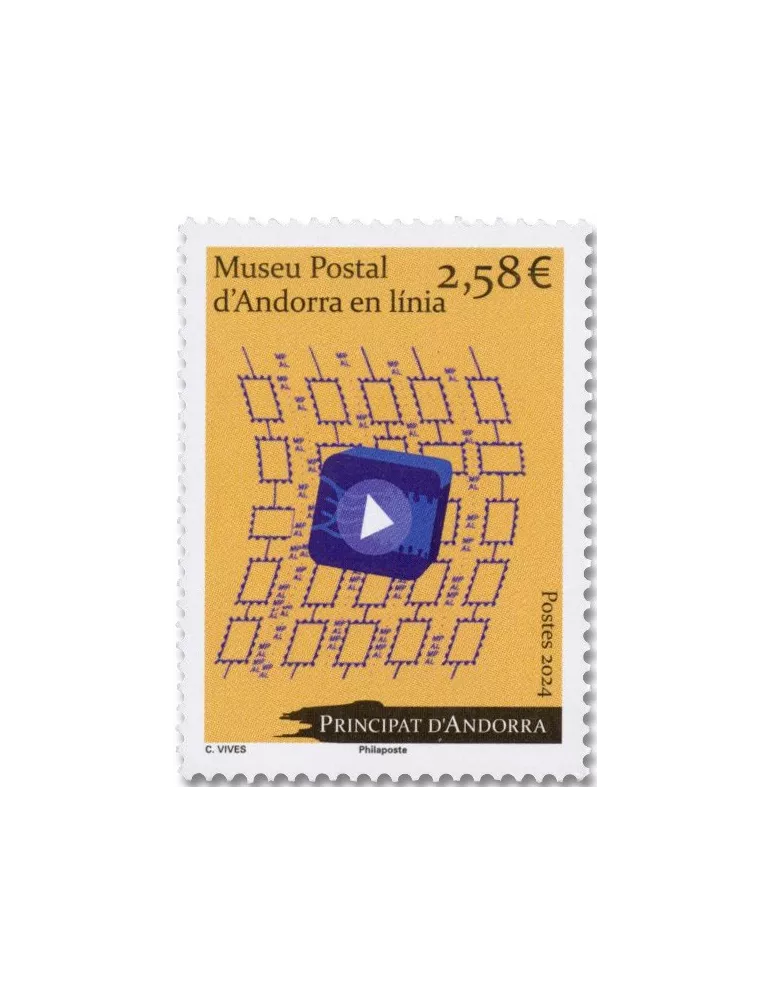 n° 918 - Timbre ANDORRE Poste