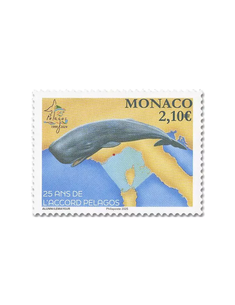 n° 3500 - Timbre MONACO Poste
