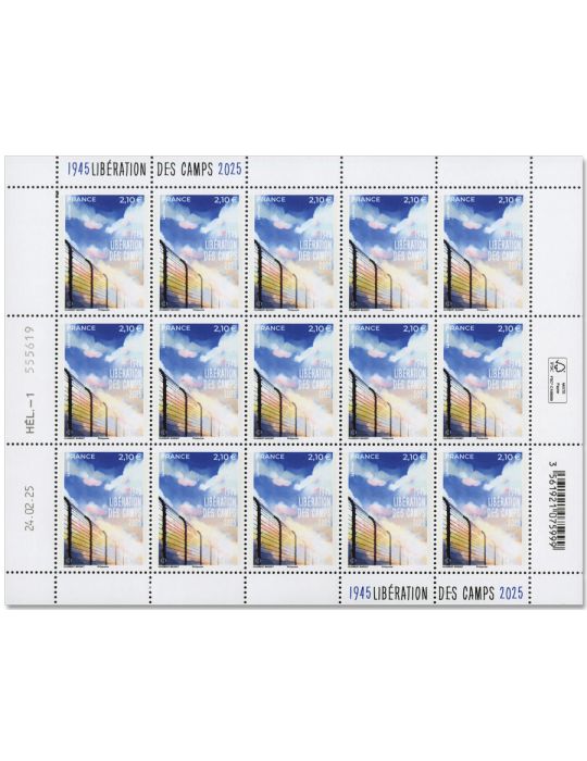 n° F179 - Timbre France Feuillets de France (n° 5871)