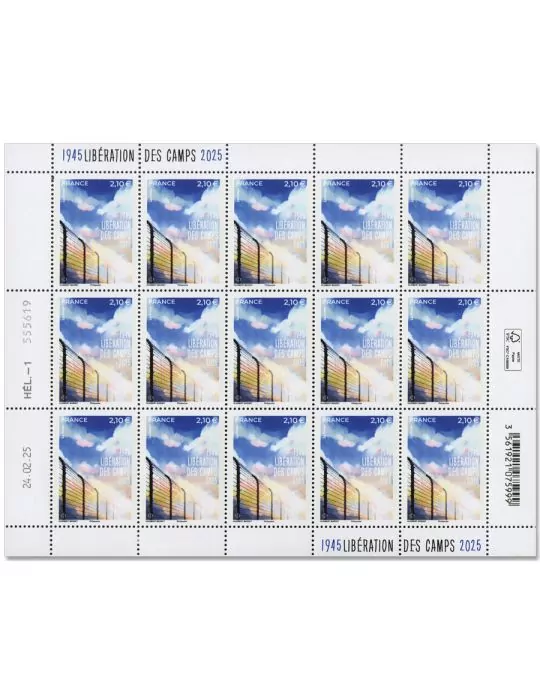 n° F179 - Timbre France Feuillets de France (n° 5871)