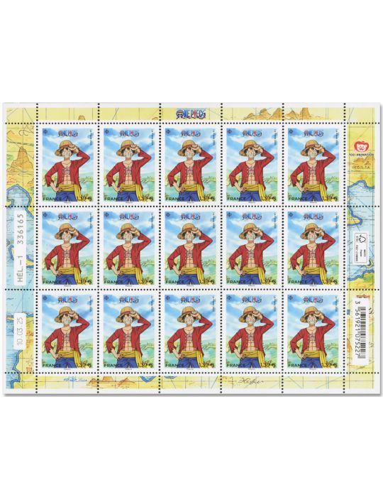 n° F180 - Timbre France Feuillets de France (n° 5872)