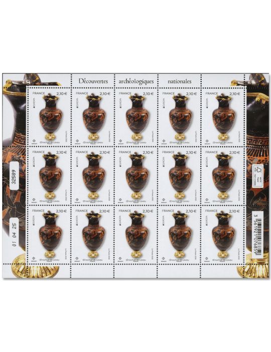 n° F181 - Timbre France Feuillets de France (n° 5875)