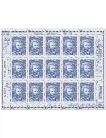 n° F187 - Timbre France Feuillets de France (n° 5881)