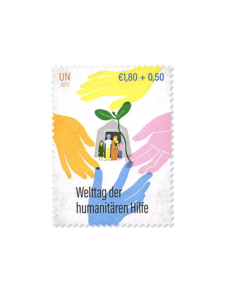 n° 1141 - Timbre CENTRE INTERNATIONAL DE VIENNE Poste