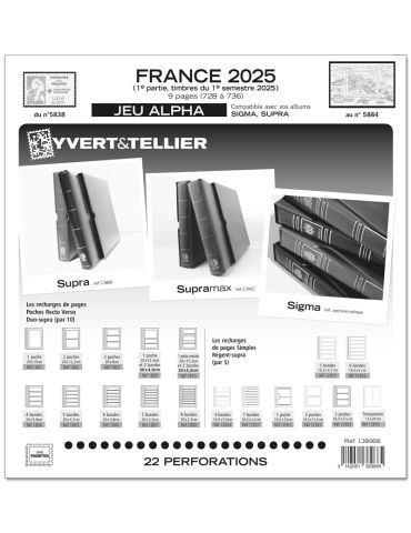 FRANCE ALPHA : 2025 - 1ER SEMESTRE (JEUX SANS POCHETTES)