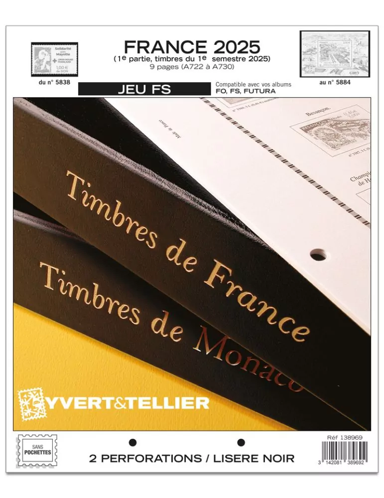 FRANCE FS : 2025 - 1ER SEMESTRE (JEUX SANS POCHETTES)