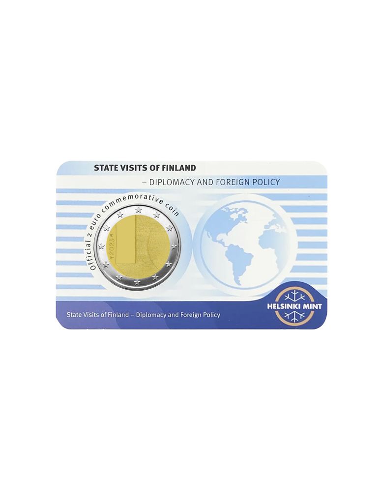 2 EURO COMMEMORATIVE 2025 : FINLANDE (Version anglaise)