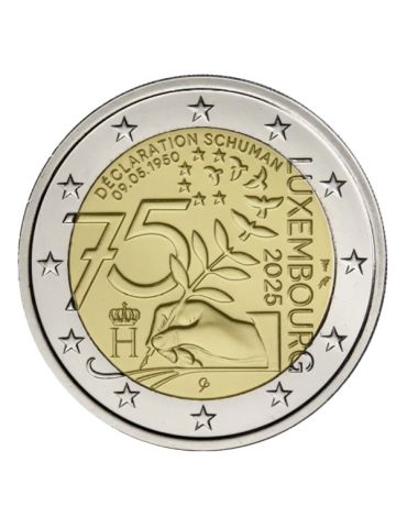 2 EURO COMMEMORATIVE 2025 : LUXEMBOURG (75)