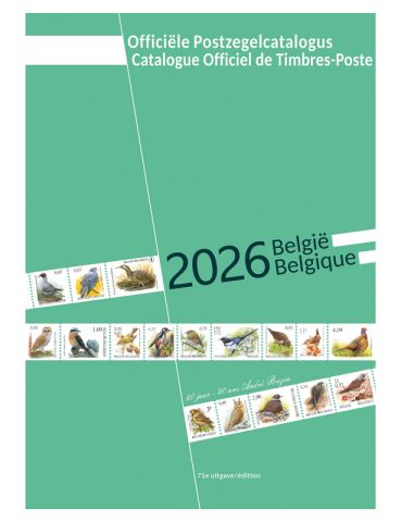 COB 2026 : CATALOGUE OFFICIEL DE TIMBRES-POSTE 2026 (Timbres de Belgique)