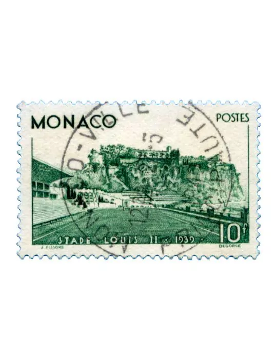 n° 184 obl. - Timbre MONACO Poste