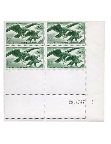 n° 35/37 - Timbre GUYANE Poste Aerienne 2