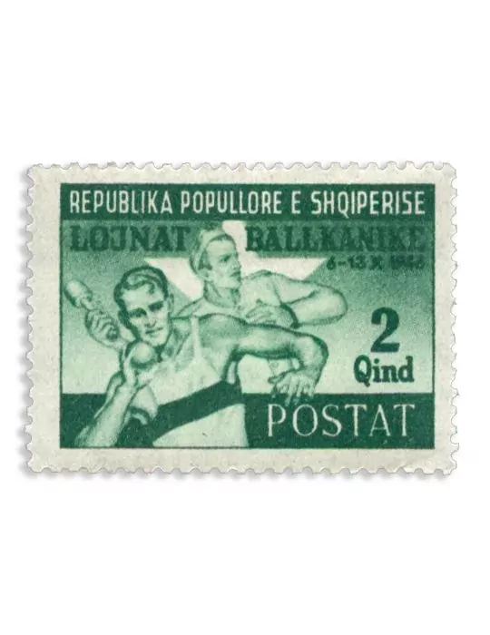 n° 347/353/ - Timbre ALBANIE Poste