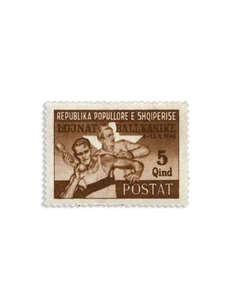 n° 347/353/ - Timbre ALBANIE Poste