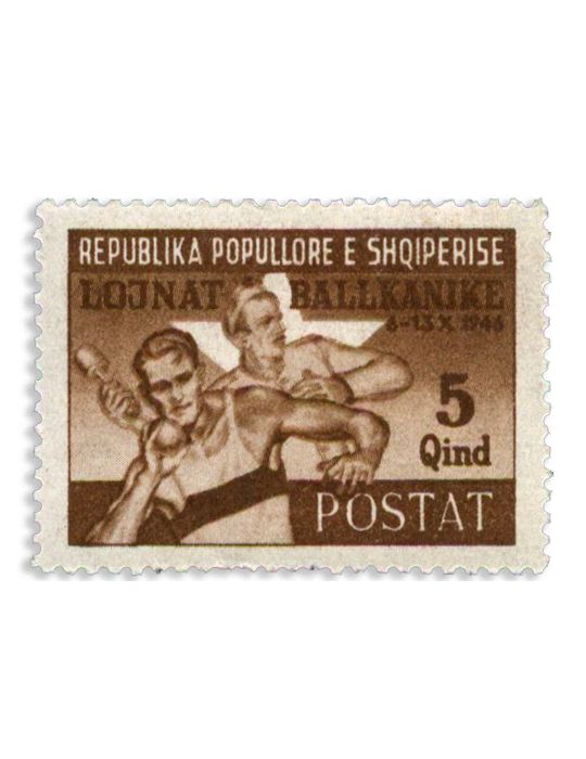 n° 347/353/ - Timbre ALBANIE Poste