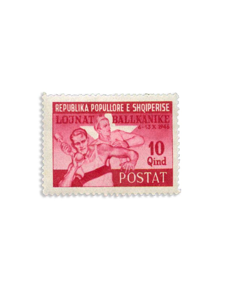 n° 347/353/ - Timbre ALBANIE Poste