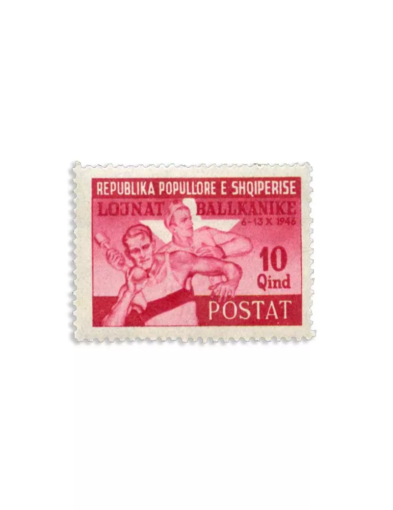 n° 347/353/ - Timbre ALBANIE Poste