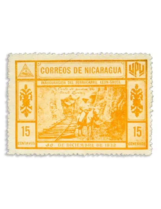 n° 586/590 - Timbre NICARAGUA Poste