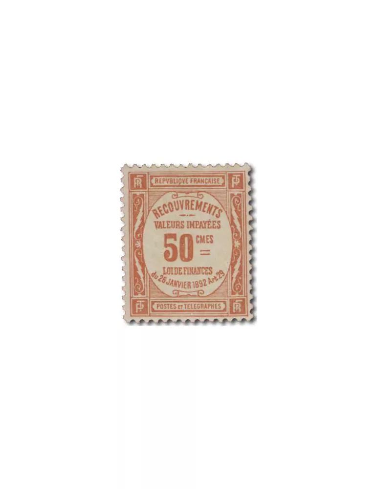 n° 47 - Timbre FRANCE Taxe