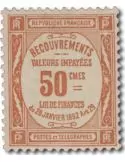 n° 47 - Timbre FRANCE Taxe