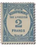 n° 61 - Timbre FRANCE Taxe