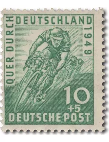 n° 74/75 - Timbre ALLEMAGNE BIZONE Poste 2