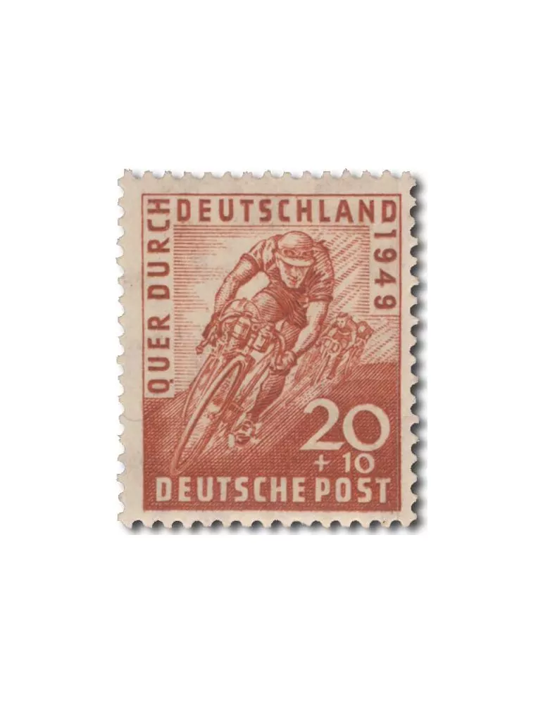 n° 74/75 - Timbre ALLEMAGNE BIZONE Poste