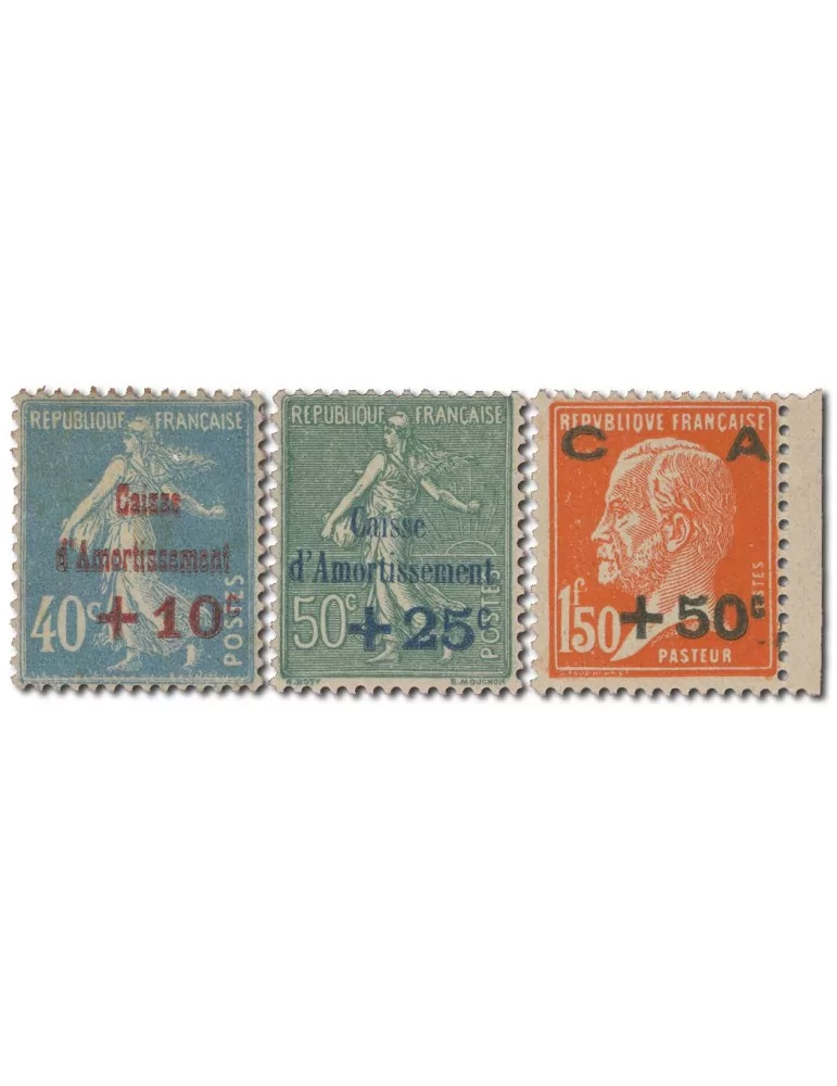 n° 246/248* - Timbre FRANCE Poste