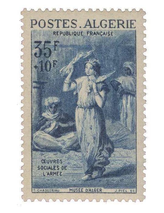n° 346/348** - Timbre ALGERIE Poste