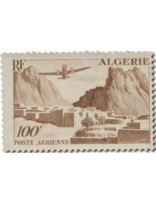 PA n° 9/12** - Timbre ALGERIE Poste Aerienne