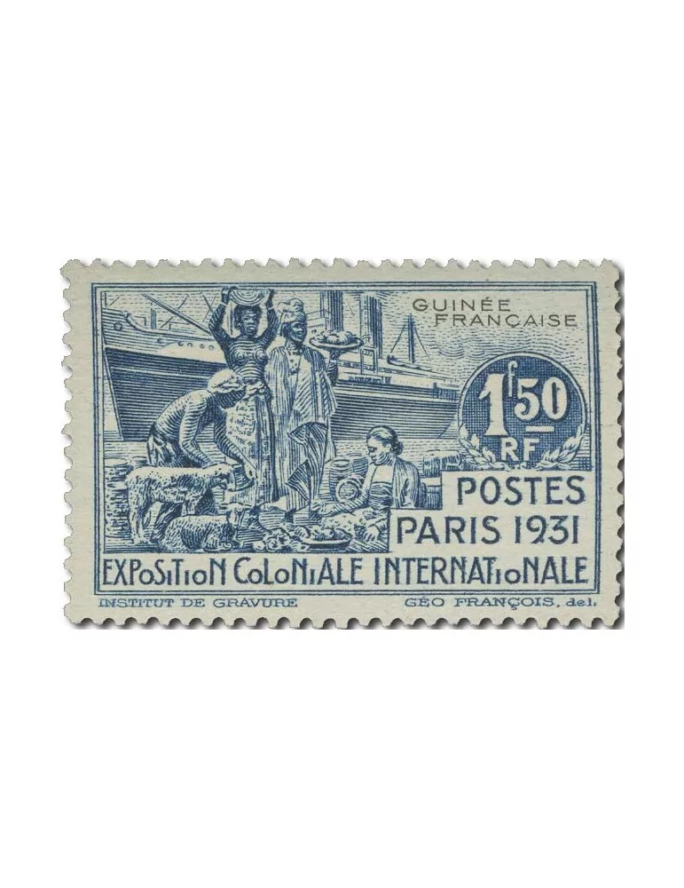 n° 115/118** - Timbre GUINEE Poste